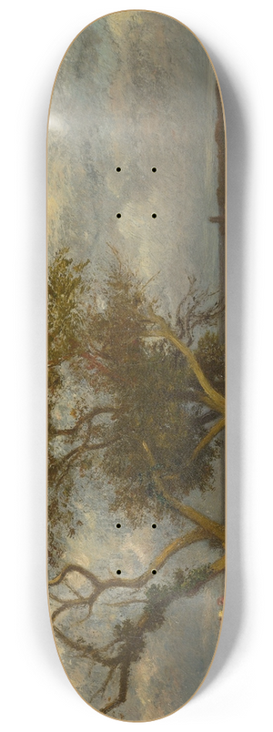 Jules Dupr - Landscape With Cows 8.25 inch art skate deck