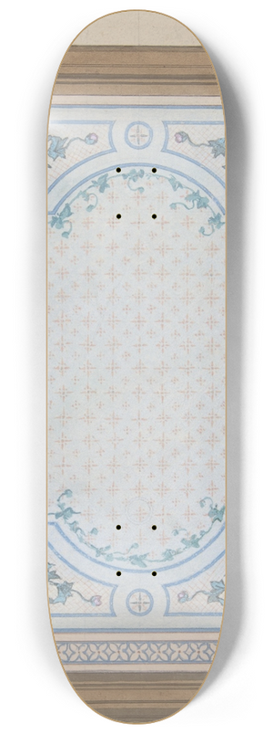Jules-Edmond-Charles Lachaise - Design for Bathroom Ceiling, Htel Cahen dAnvers 8.25 inch art skate deck