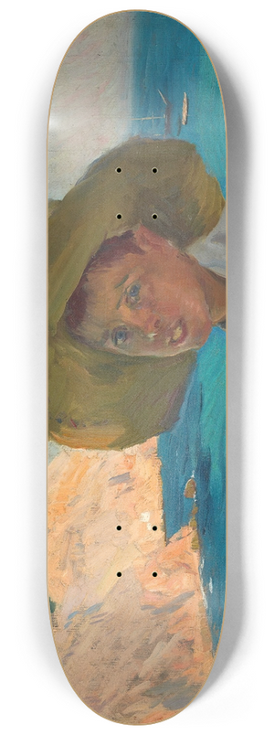 Joaqun Sorolla - Chico con sombrero, Jvea(boy with sombrero, Jvea) 8.25 inch art skate deck