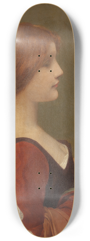 Jules Joseph Lefebvre - Jeanne la Rousse 8.25 inch art skate deck