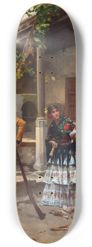 Jules Worms - After The Hunt 8.25 inch art skate deck