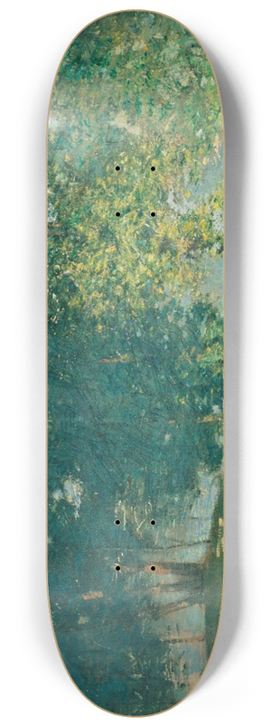 Julian Alden Weir - Afternoon by the Pond 8.25 inch art skate deck