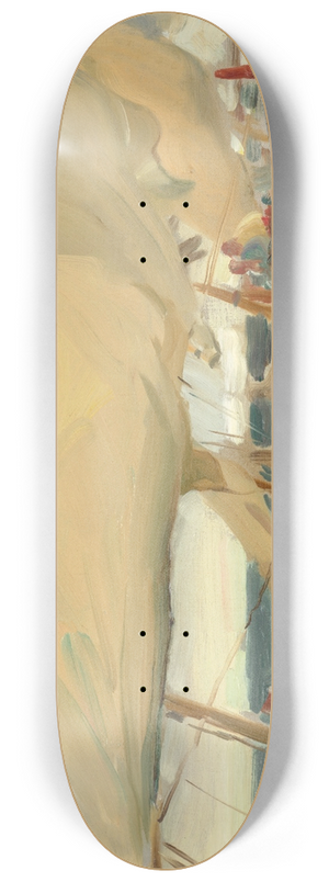 Joaqun Sorolla - Playa de Valencia 8.25 inch art skate deck