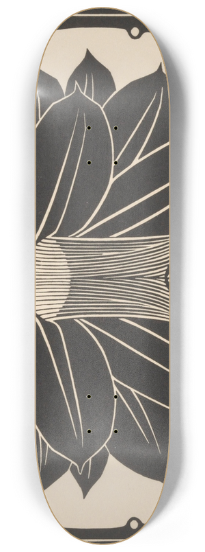 Julie de Graag - Bloem 8.25 inch art skate deck