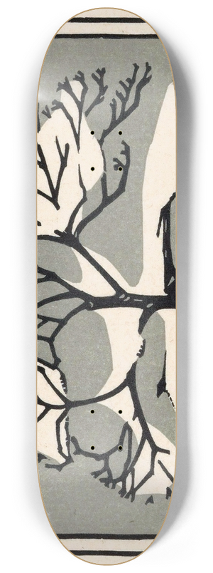 Julie de Graag - Januari 8.25 inch art skate deck