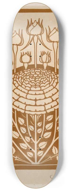Julie de Graag - Rozenstruik 8.25 inch art skate deck