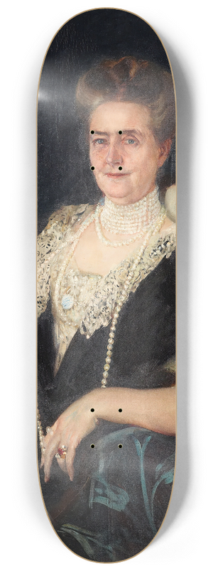 Joaqun Sorolla - Portrait of Frances Tracy Morgan 8.25 inch art skate deck