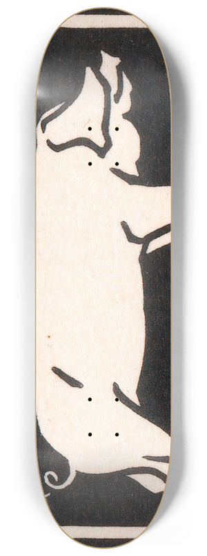 Julie de Graag - Varken 8.25 inch art skate deck