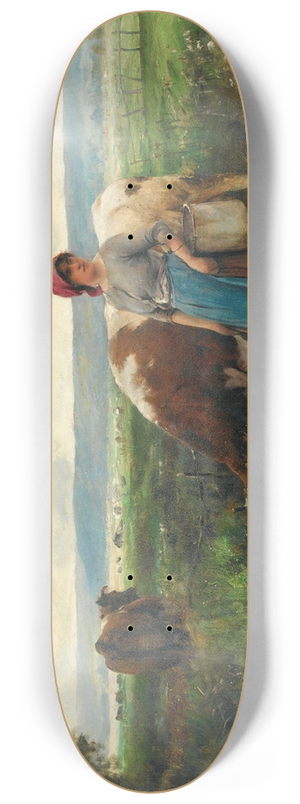 Julien Dupr - La Gardeuse De Vaches 8.25 inch art skate deck