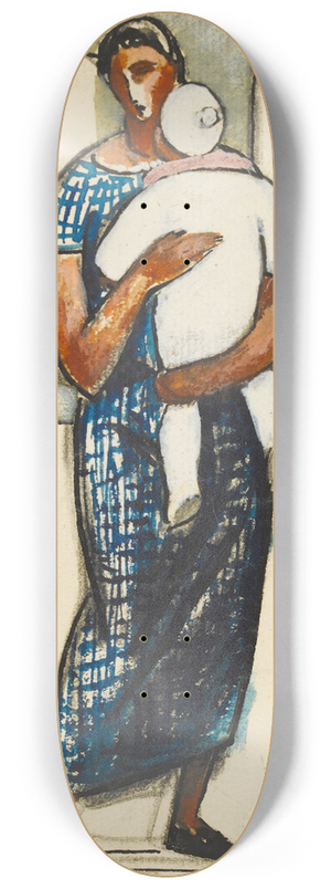 Julio Gonzlez - Maternit 8.25 inch art skate deck