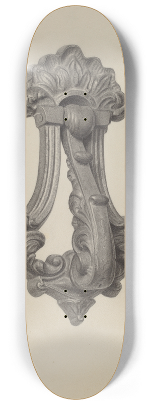 Julius Bellamy - Door Knocker 8.25 inch art skate deck
