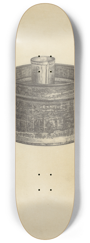 Julius Bellamy - Wetting Cup 8.25 inch art skate deck