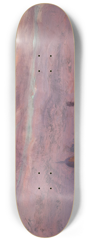 Julius Exter - Abendhimmel ber Mnchen 8.25 inch art skate deck