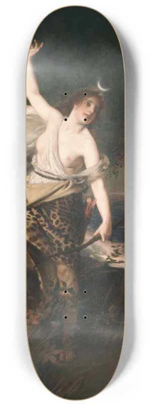 Julius Kronberg - Diana 8.25 inch art skate deck