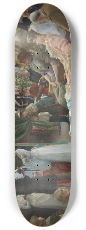 Julius Leblanc Stewart - The Baptism 8.25 inch art skate deck