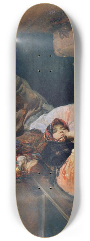 Joaqun Sorolla - White Slave Trade 8.25 inch art skate deck