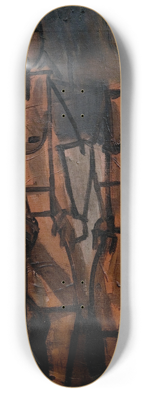 Joaqun Torres-Garca - Composicin 8.25 inch art skate deck