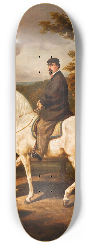 Juliusz Kossak - Rider 8.25 inch art skate deck