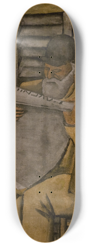 Joaqun Torres-Garca - Figura de hombre 8.25 inch art skate deck