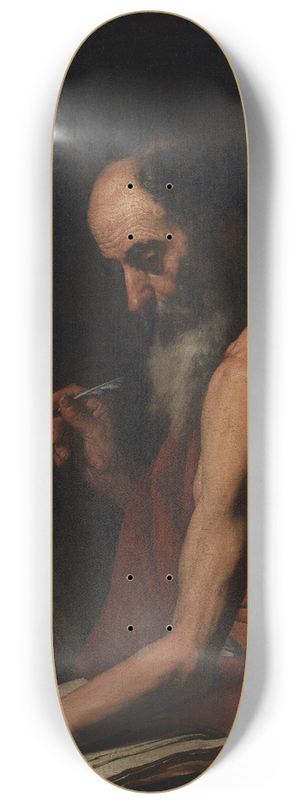 Jusepe de Ribera - St Jerome 8.25 inch art skate deck