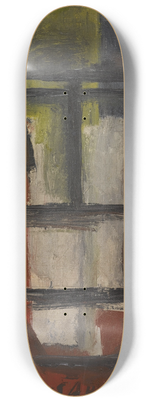 Joaqun Torres-Garca - Jarra constructiva 8.25 inch art skate deck