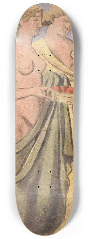 Joaqun Torres-Garca - Mujeres 8.25 inch art skate deck