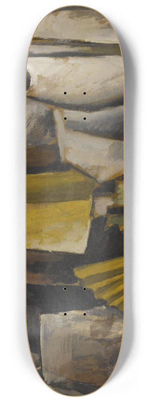 Joaqun Torres-Garca - Naturaleza muerta con peine y jarra 8.25 inch art skate deck