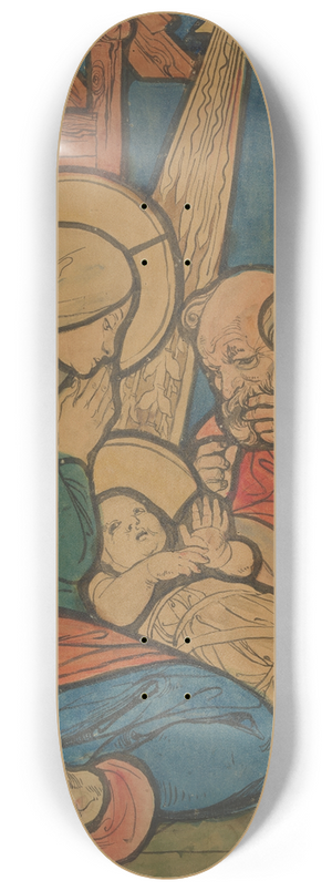 Jzef Mehoffer - Christmas 8.25 inch art skate deck