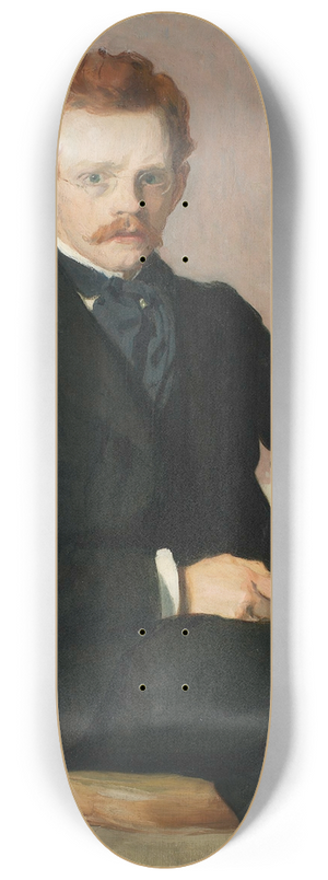 Jzef Mehoffer - Self-portrait 8.25 inch art skate deck