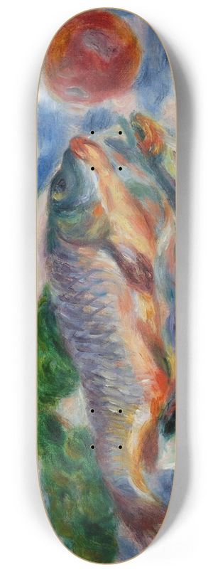 Jzef Pankiewicz - Still life  Carp 8.25 inch art skate deck