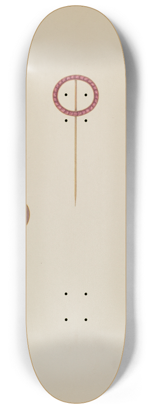 Kalamian Walton - Stick Pin 8.25 inch art skate deck