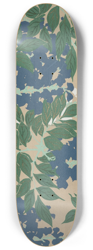 Kamisaka Sekka - Wisteria (Fuji) 8.25 inch art skate deck