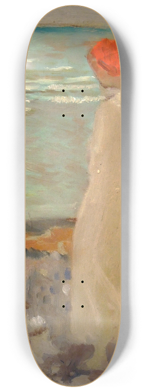 Karel pillar - Ocean Beach 8.25 inch art skate deck