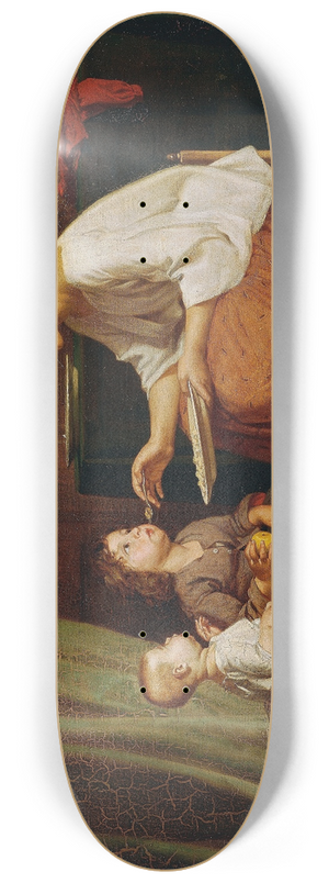 Karl Bheim - Caring sister 8.25 inch art skate deck