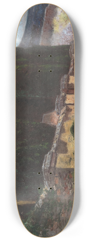 Karl Hofmann - Cypresses 8.25 inch art skate deck