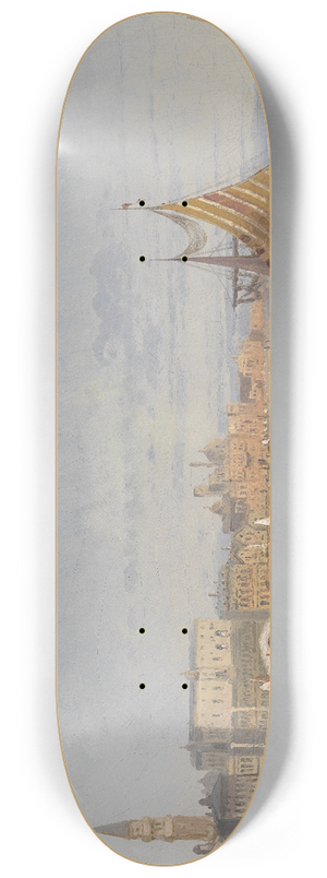 Karl Kaufmann - Blick auf Venedig 8.25 inch art skate deck