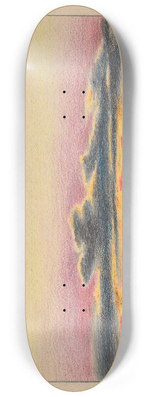 Karl Wiener - Herbstabend 8.25 inch art skate deck