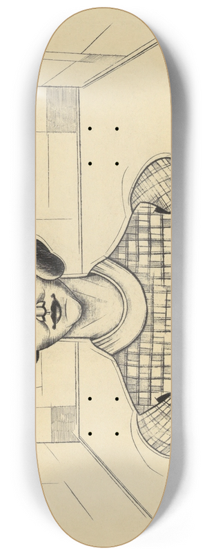 Karl Wiener - Mdchen 8.25 inch art skate deck