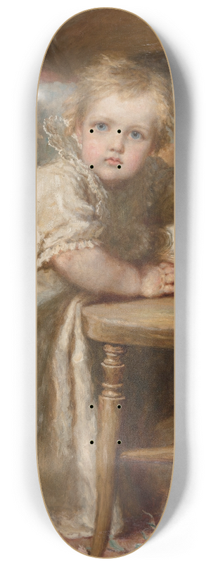 Karl Wilhelm Friedrich Bauerle - The bedtime story 8.25 inch art skate deck
