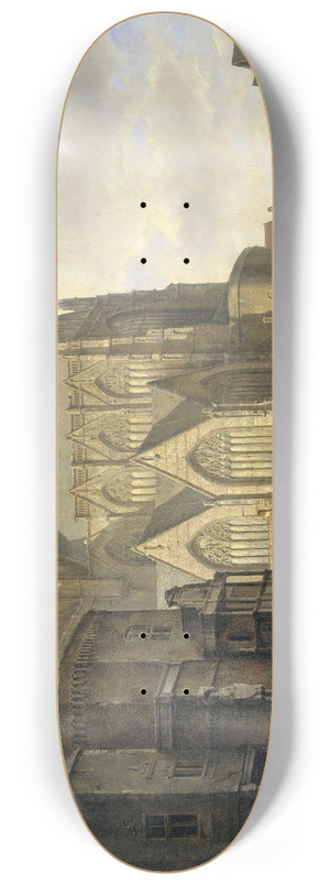Kasparus Karsen - View in a Town 8.25 inch art skate deck