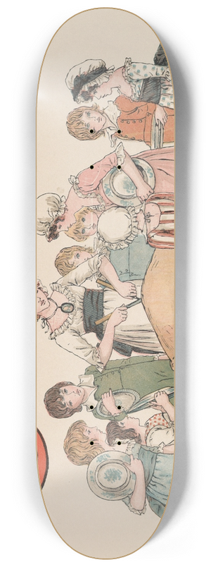 Kate Greenaway - A Apple Pie Pl 03 8.25 inch art skate deck