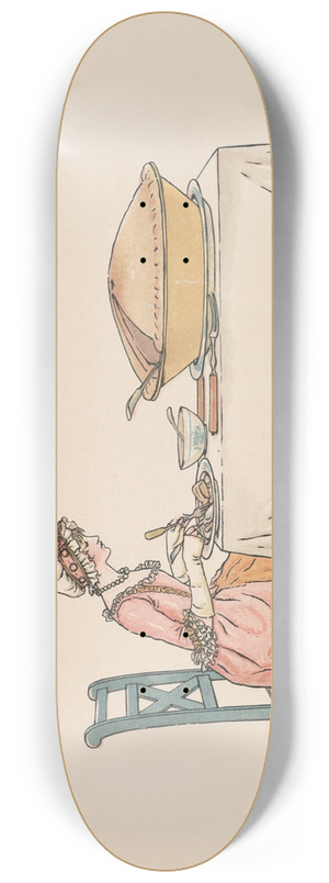 Kate Greenaway - A Apple Pie Pl 05 8.25 inch art skate deck