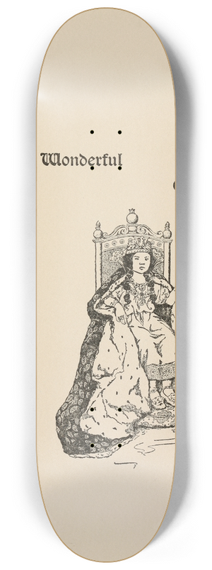 Katharine Pyle - Grannys Wonderful Chair. 8.25 inch art skate deck