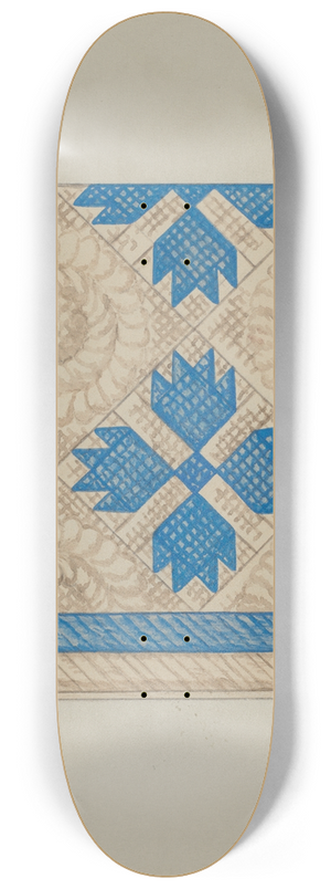 Katherine Hastings - Quilt 8.25 inch art skate deck