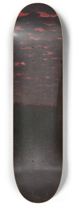Kazimierz Stabrowski - Vilnius  Cathedral Bell Tower 8.25 inch art skate deck