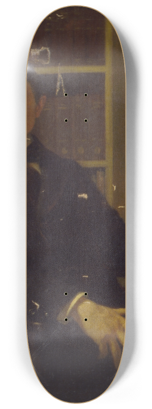 Kenyon Cox - Portrait Of Mr. Wiley 8.25 inch art skate deck