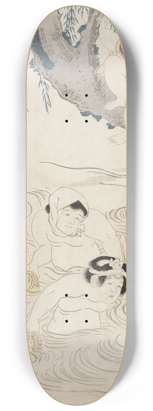 Kikukawa Eizan - Untitled 8.25 inch art skate deck