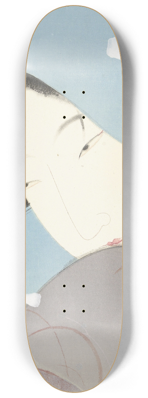 Kitano Tsunetomi - De heldin Umekawa in de sneeuw 8.25 inch art skate deck