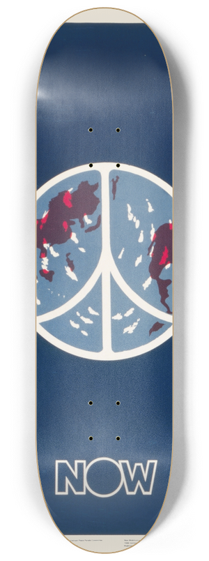 K. Marsh - Peace now 8.25 inch art skate deck