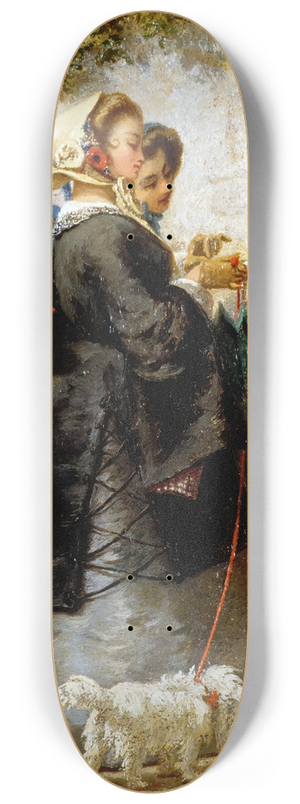 Johan Fredrik Hckert - The Poster 8.25 inch art skate deck